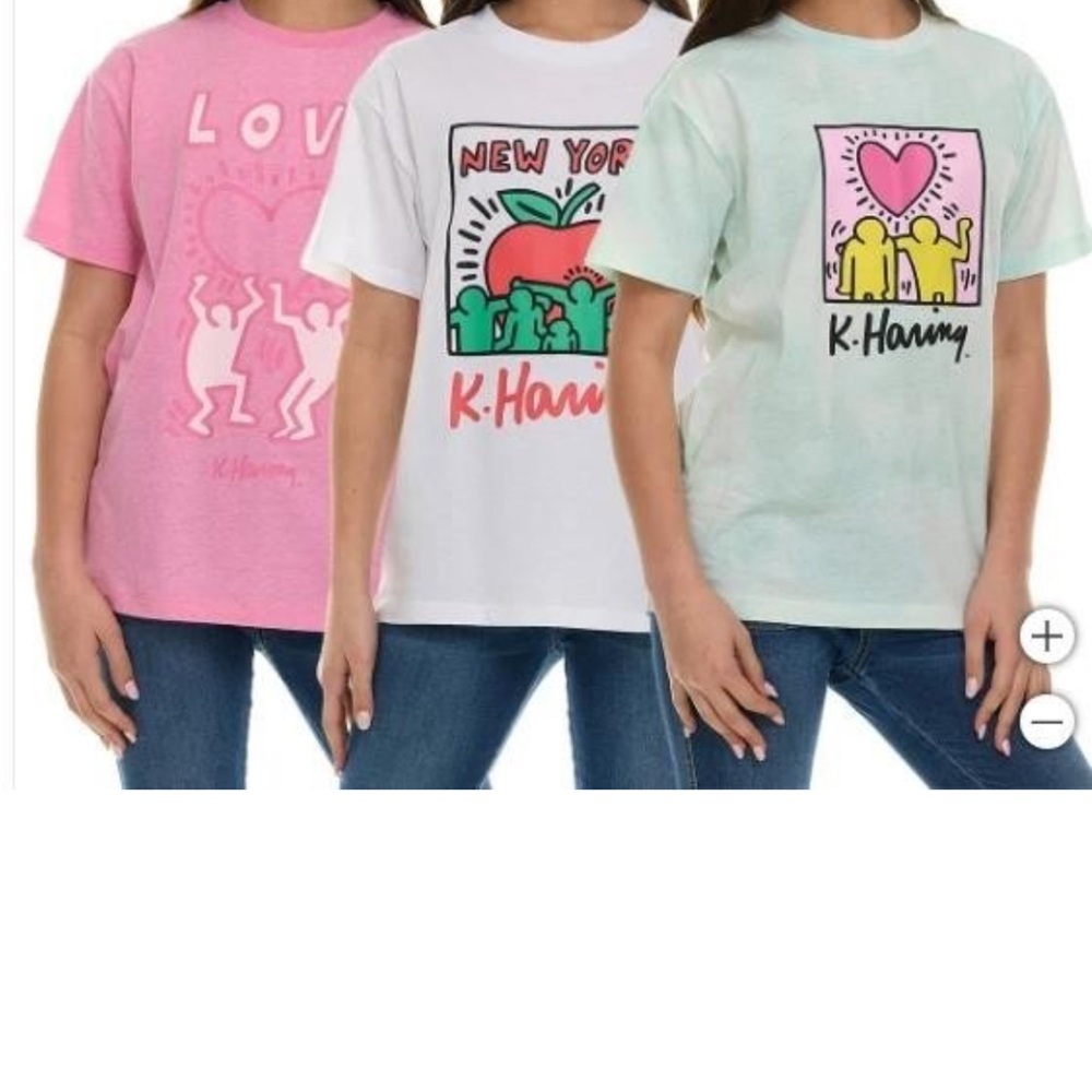 K. Haring Kids Short Sleeve Tees